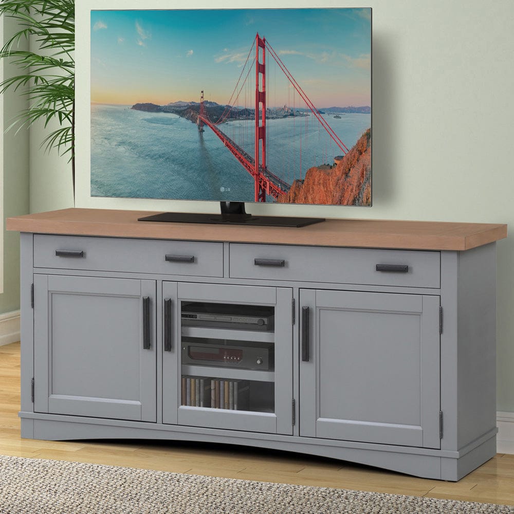 Parker House - Americana Modern 63 in. TV Console in Dove - AME63-DOV view 2