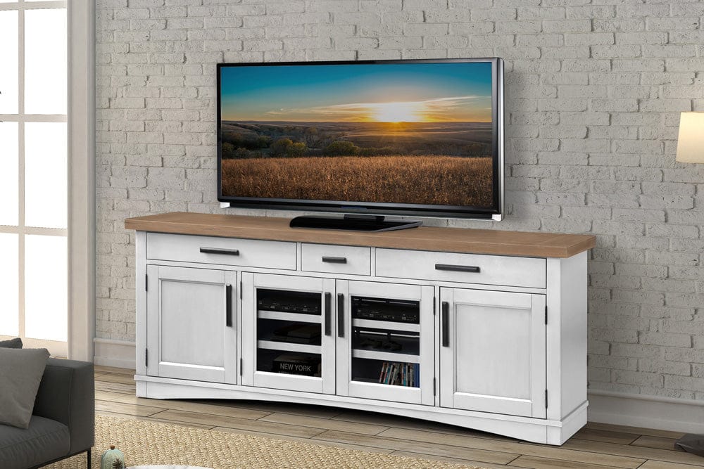 Parker House - Americana Modern 76 in. TV Console in Cotton - AME76-COT view 2