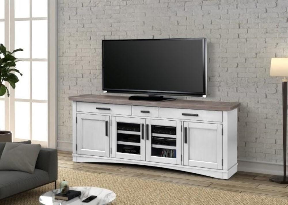 Parker House - Americana Modern 76 in. TV Console in Cotton - AME76-COT view 4