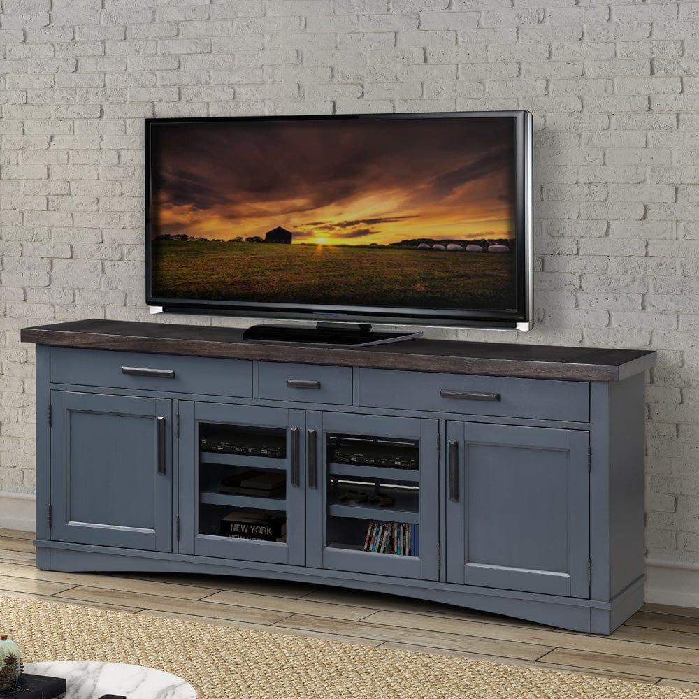 Parker House - Americana Modern 76 in. TV Console in Denim - AME76-DEN view 3