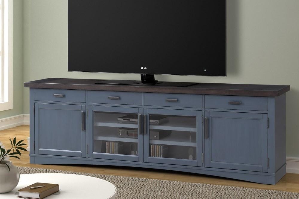 Parker House - Americana Modern 92 in. TV Console in Denim - AME92-DEN view 1