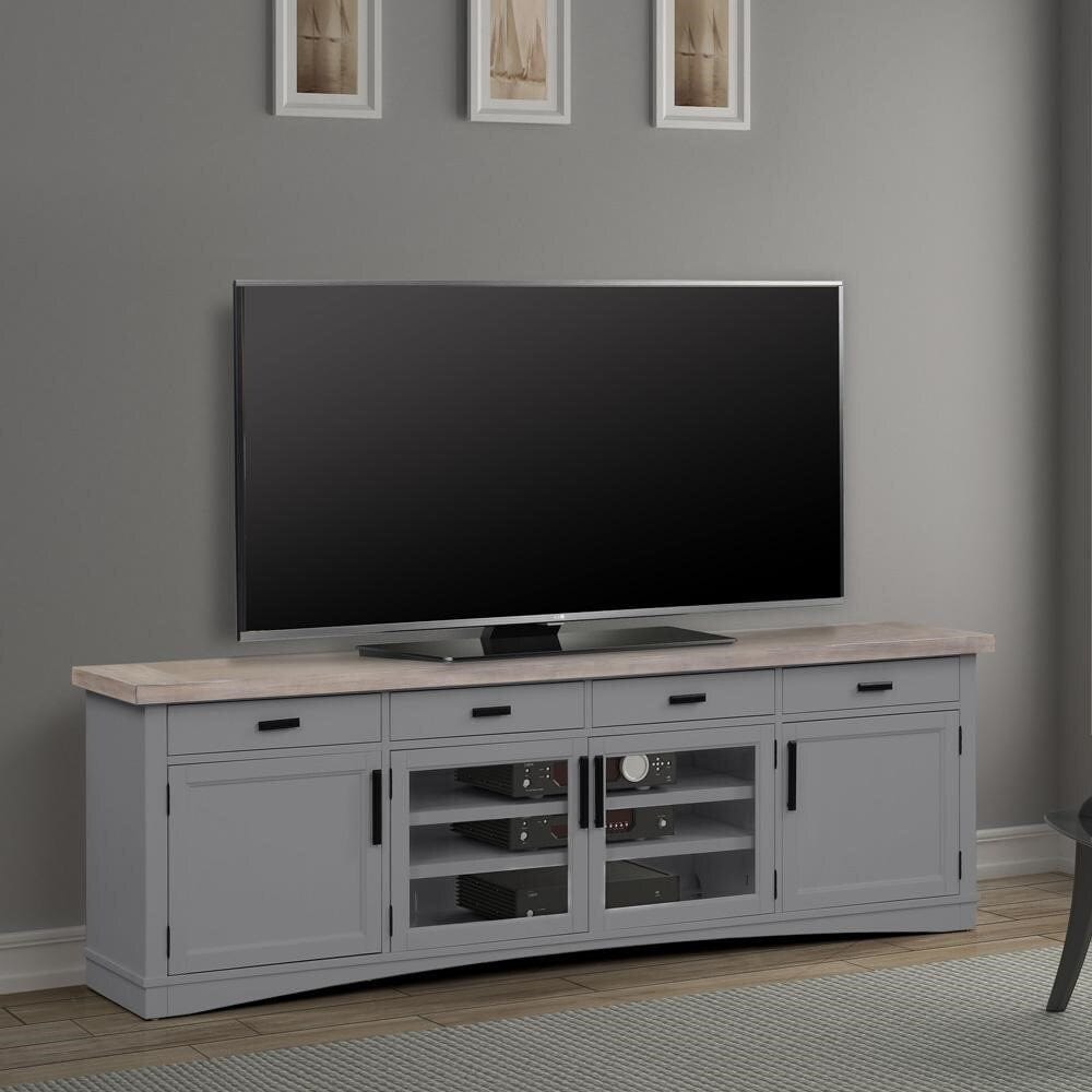 Parker House - Americana Modern 92 in. TV Console in Dove - AME92-DOV view 1