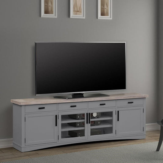 Parker House - Americana Modern 92 in. TV Console in Dove - AME92-DOV view 1