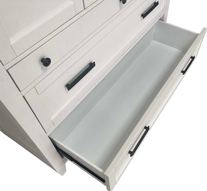 Parker House - Americana Modern Bedroom 2 Door Chest with 7 Drawer and work station - BAME#42507-COT view 18