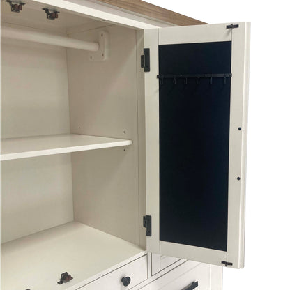 Parker House - Americana Modern Bedroom 2 Door Chest with 7 Drawer and work station - BAME#42507-COT view 23