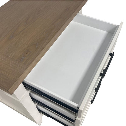 Parker House - Americana Modern Bedroom 3 Drawer Nightstand with charging station - BAME#51303-COT view 8