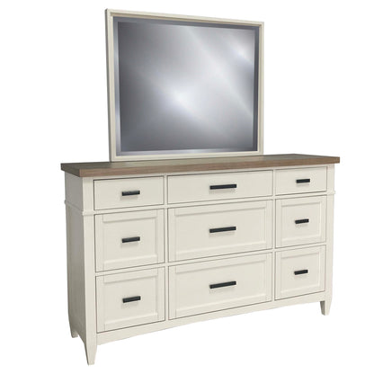 Parker House - Americana Modern Bedroom King Platform Bed 2 Nightstands Dresser with Mirror and Chest - BAME-6PC-1166-DMN2C view 15
