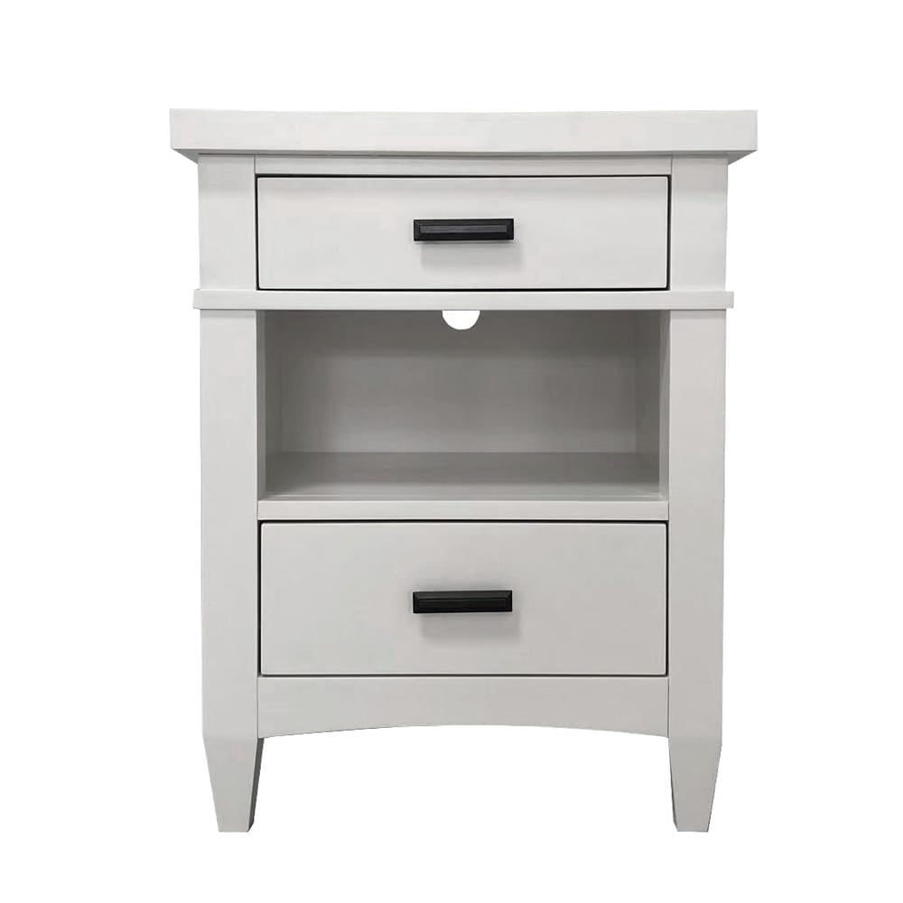 Parker House - Americana Modern Bedroom King Shelter Bed 2 Nightstands Dresser with Mirror and Chest - BAME-6PC-1266-DMN2C view 17
