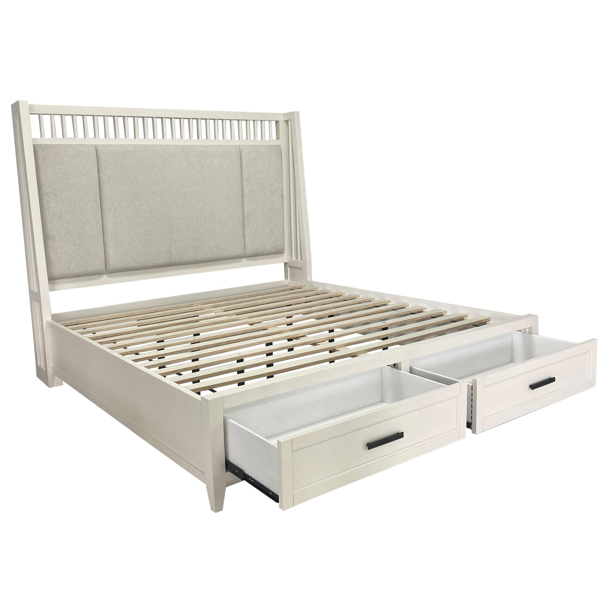 Parker House - Americana Modern Bedroom King Shelter Bed - BAME#1266-3-COT view 3