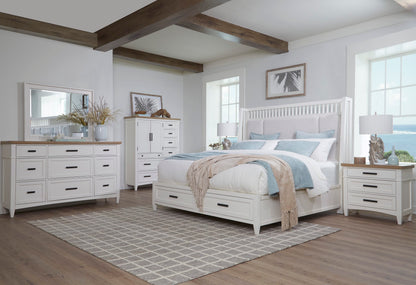 Parker House - Americana Modern Bedroom King Shelter Bed - BAME#1266-3-COT view 6