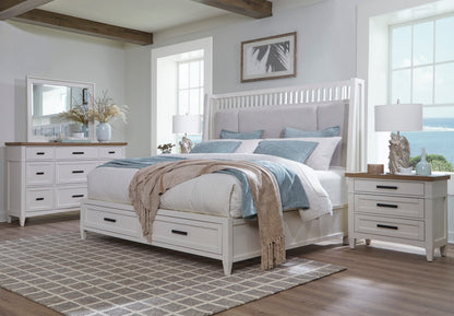 Parker House - Americana Modern Bedroom King Shelter Bed - BAME#1266-3-COT view 8