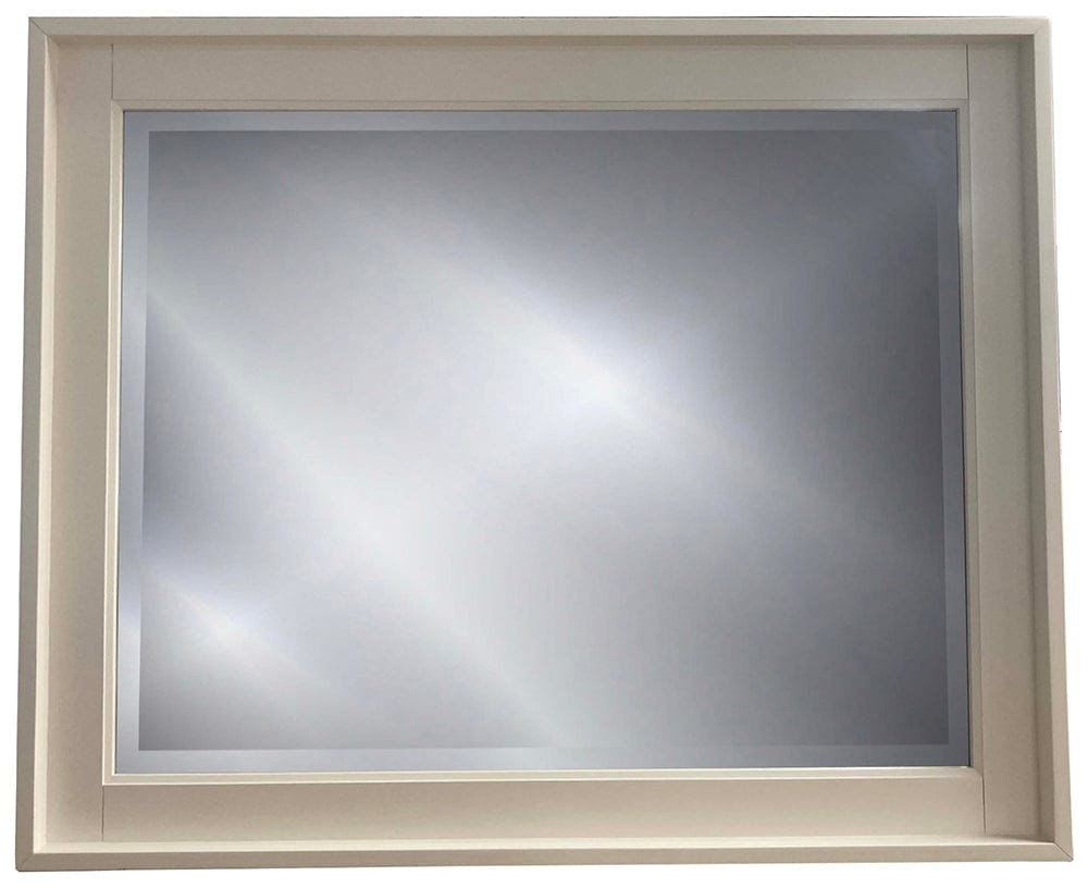 Parker House - Americana Modern Bedroom Mirror Landscape with Bevel - BAME#3144-COT