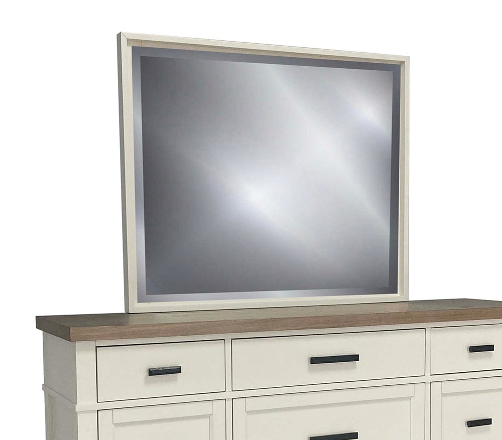 Parker House - Americana Modern Bedroom Mirror Landscape with Bevel - BAME#3144-COT