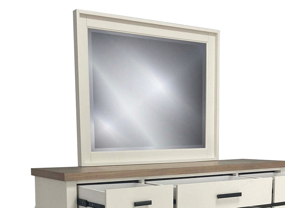 Parker House - Americana Modern Bedroom Mirror Landscape with Bevel - BAME#3144-COT