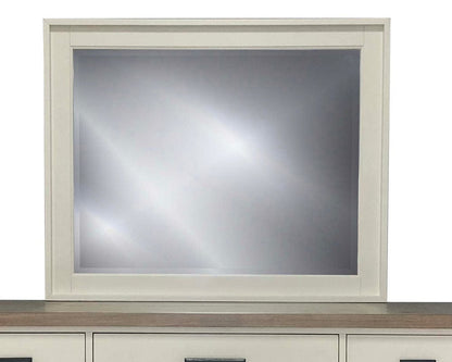 Parker House - Americana Modern Bedroom Mirror Landscape with Bevel - BAME#3144-COT