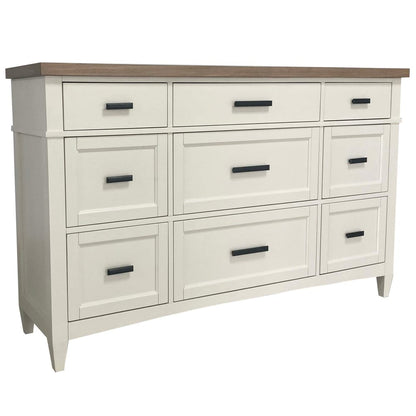 Parker House - Americana Modern Bedroom Queen Platform Bed 2 Nightstands and Dresser with Mirror - BAME-5PC-1150-DMN2 view 13