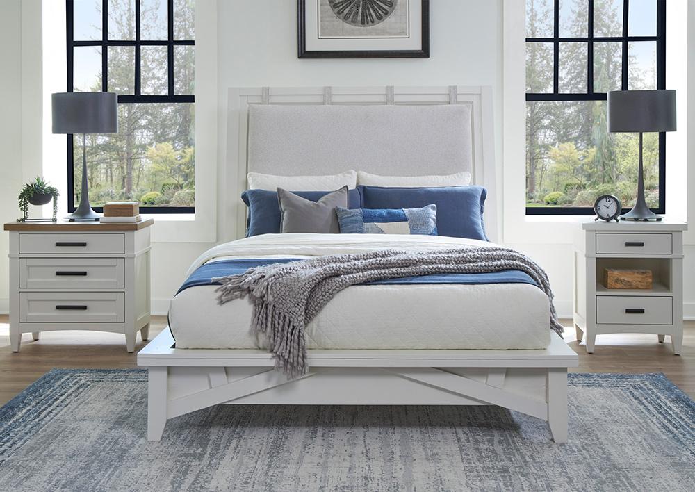 Parker House - Americana Modern Bedroom Queen Platform Bed - BAME#1150-3-COT veiw 10