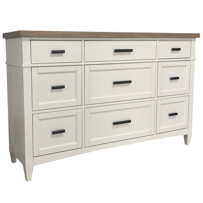 Parker House - Americana Modern Bedroom Queen Shelter Bed 2 Nightstands Dresser with Mirror and Chest - BAME-6PC-1250-DMN2C view 16