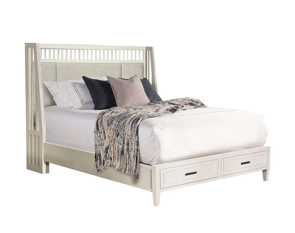Parker House - Americana Modern Bedroom Queen Shelter Bed - BAME#1250-3-COT view 1