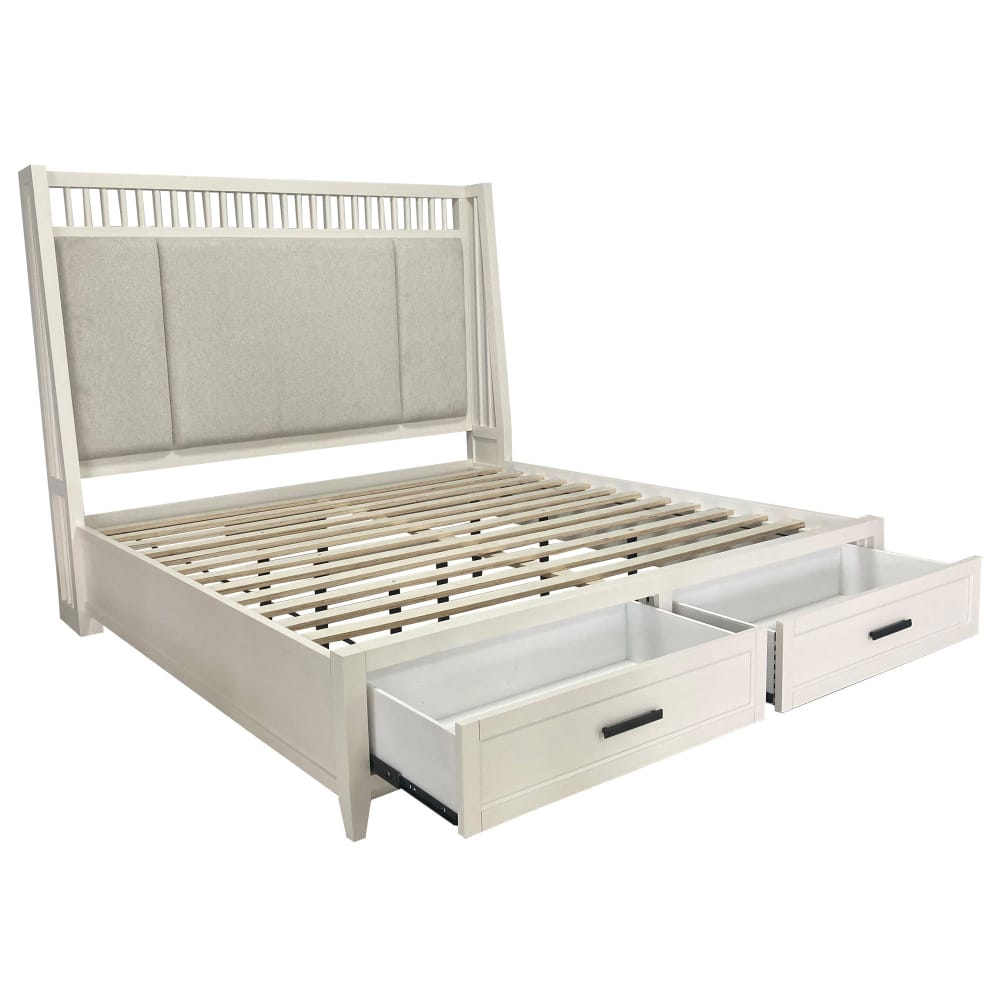 Parker House - Americana Modern Bedroom Queen Shelter Bed - BAME#1250-3-COT view 5