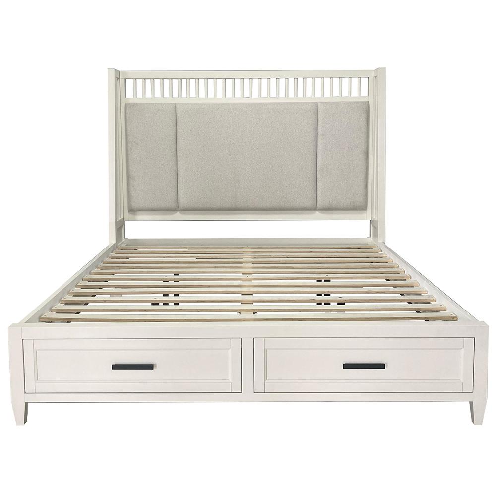 Parker House - Americana Modern Bedroom Queen Shelter Bed with Dresser and Mirror - BAME-3PC-1250-DM veiw 8