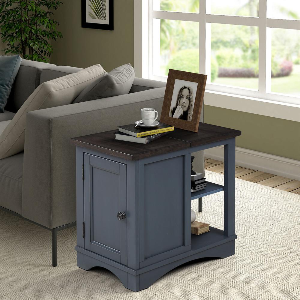 Parker House - Americana Modern Chairside Table in Denim - AME06-DEN view 2