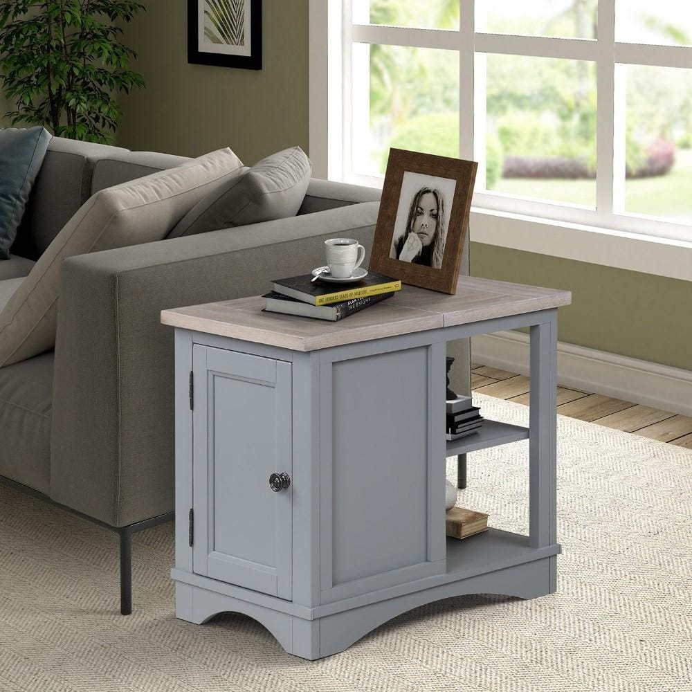 Parker House - Americana Modern Chairside Table in Dove - AME06-DOV view 1
