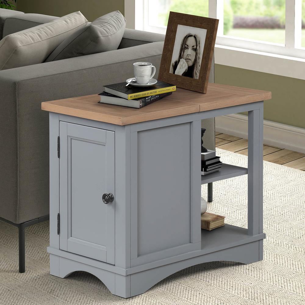 Parker House - Americana Modern Chairside Table in Dove - AME06-DOV view 2