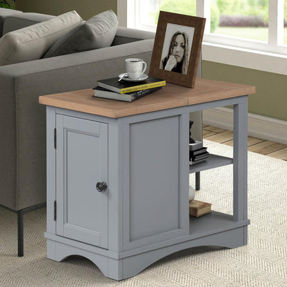 Parker House - Americana Modern Chairside Table in Dove - AME06-DOV view 2