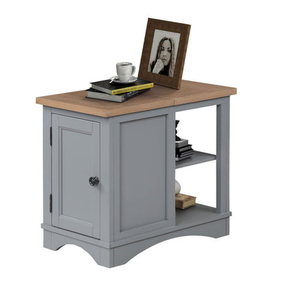 Parker House - Americana Modern Chairside Table in Dove - AME06-DOV view 3