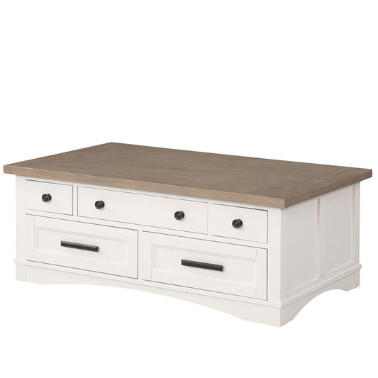 Parker House - Americana Modern Cocktail Table with Lift Top in Cotton - AME05-COT veiw 1