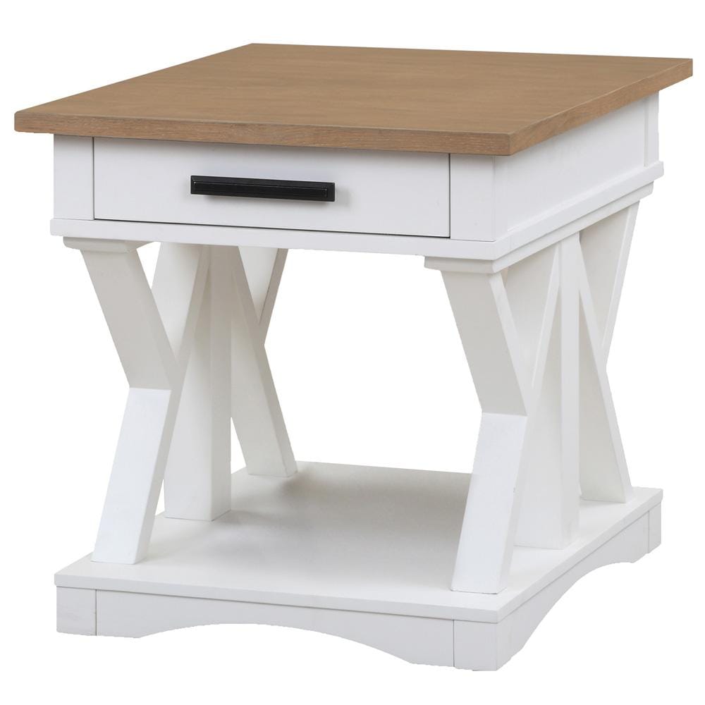 Parker House - Americana Modern - Cotton Cocktail Table with 2 End Tables and Console Table - AME-4PC-01-02-09-COT veiw 3