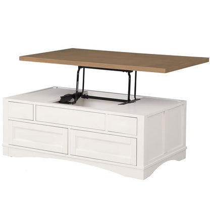Parker House - Americana Modern - Cotton Lift Top Cocktail Table with 2 End Tables - AME-3PC-05-02-COT veiw 4