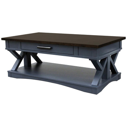 Parker House - Americana Modern - Denim Cocktail Table with 2 Chairside Tables - AME-3PC-01-06-DEN view 2