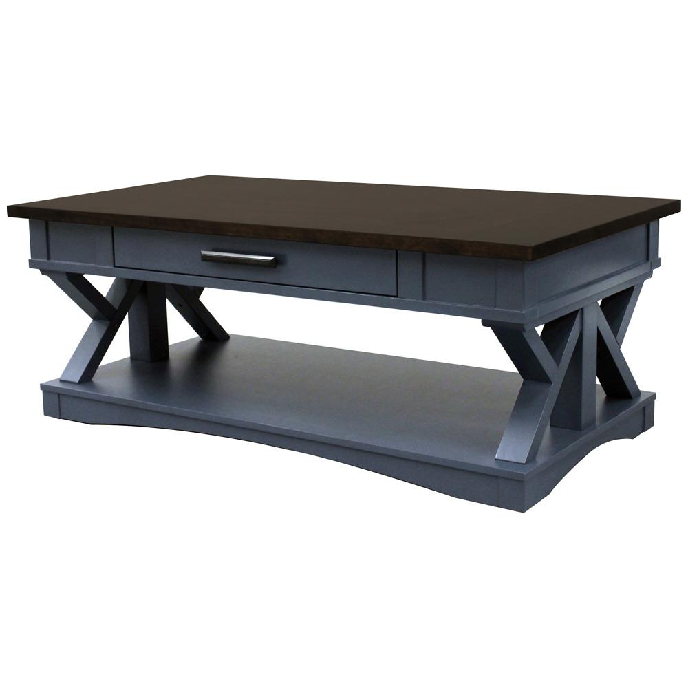 Parker House - Americana Modern - Denim Cocktail Table with 2 End Tables - AME-3PC-01-02-DEN view 2