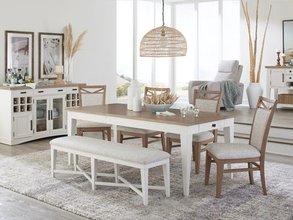 Parker House - Americana Modern Dining 60 in. Rectangular Dining Table (extends to 78 in. with 18 in. Leaf) - DAME#60RECT-COT view 7