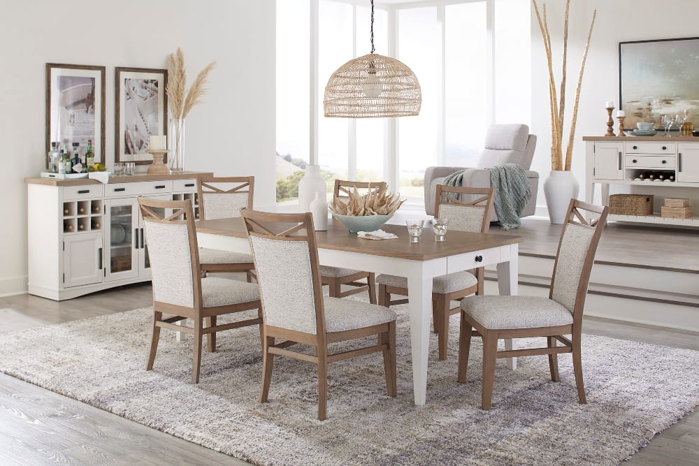 Parker House - Americana Modern Dining 60 in. Rectangular Dining Table (extends to 78 in. with 18 in. Leaf) - DAME#60RECT-COT view 9