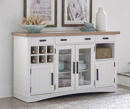 Parker House - Americana Modern Dining 66 in. x 19 in. Buffet Server with quartz insert - DAME#66B-COT view 5