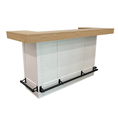 Parker House - Americana Modern Dining 78 in. Bar with quartz insert - DAME#78BAR-2-COT view 1