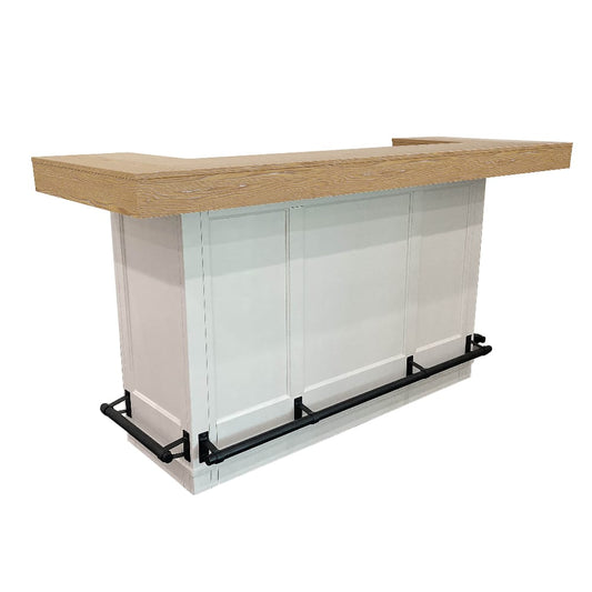 Parker House - Americana Modern Dining 78 in. Bar with quartz insert - DAME#78BAR-2-COT view 1