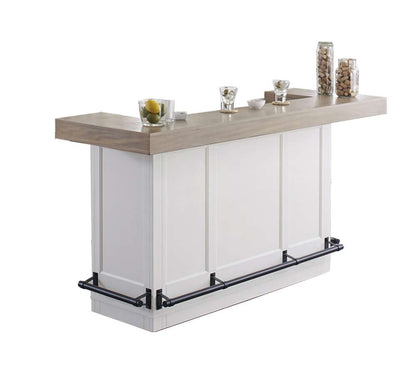 Parker House - Americana Modern Dining 78 in. Bar with quartz insert - DAME#78BAR-2-COT veiw 1