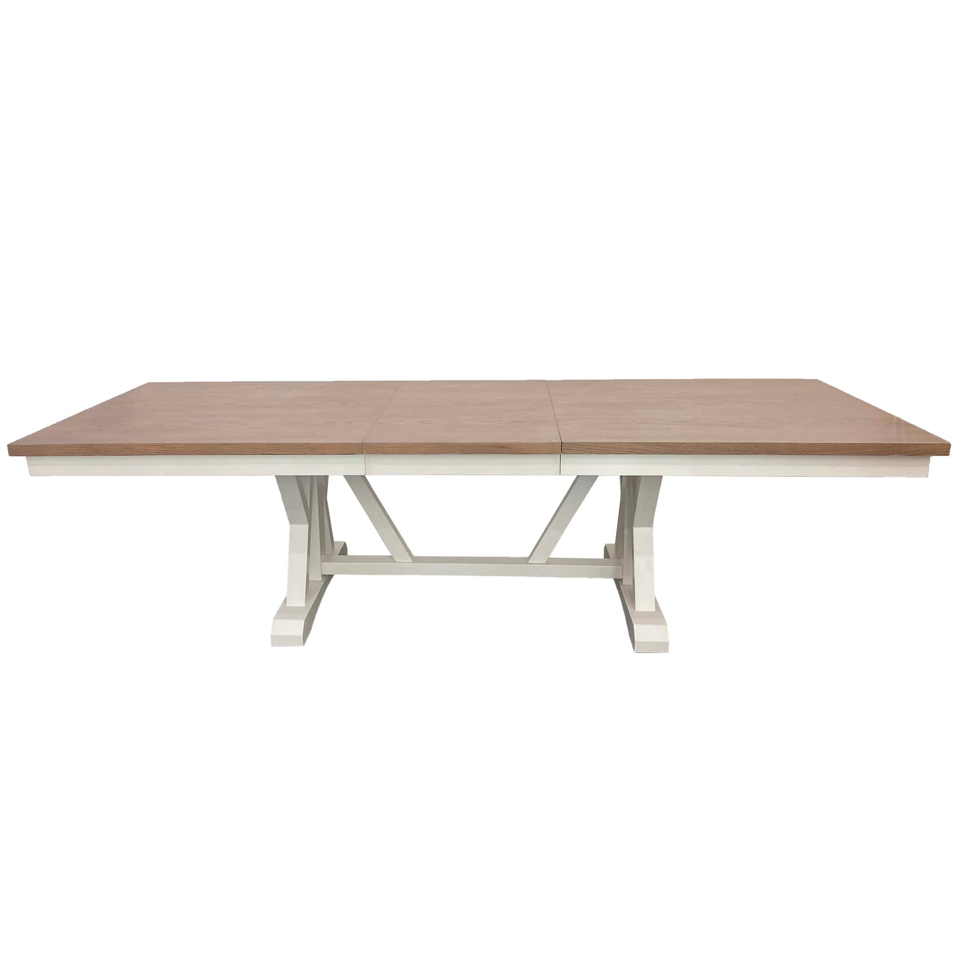 Parker House - Americana Modern Dining 88 in. Trestle Dining Table (extends to 112 in. with 24 in. Butterfly Leaf) - DAME#88TRES-2-COT view 3