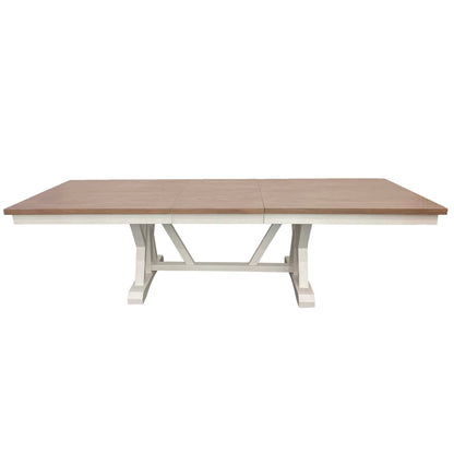 Parker House - Americana Modern Dining 88 in. Trestle Dining Table (extends to 112 in. with 24 in. Butterfly Leaf) - DAME#88TRES-2-COT view 3