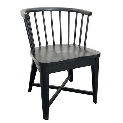 Parker House - Americana Modern Dining Barrel Dining Chair (Set of 2) - DAME#2118-BLK view 1