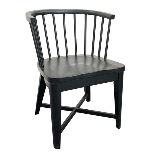 Parker House - Americana Modern Dining Barrel Dining Chair (Set of 2) - DAME#2118-BLK view 1