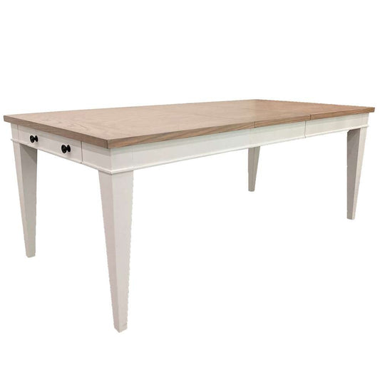 Parker House - Americana Modern Dining Rectangular Extendable Dining Table with 6 Upholstered Dining Chairs - DAME-7PC-RECT-DINING veiw 2