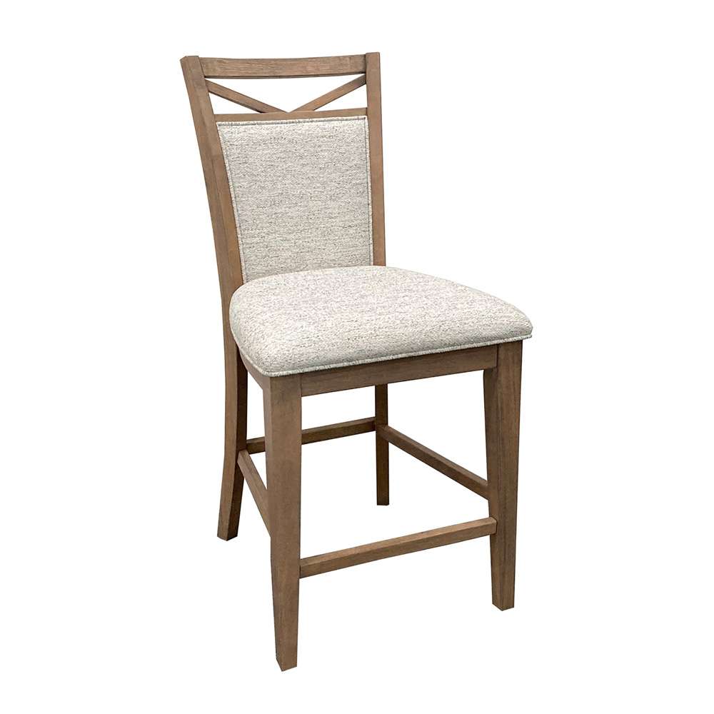 Parker House -  Americana Modern Dining Island Counter Height Table with 6 upholstered chairs - DAME-7PC-72CTR-2226-COT view 5
