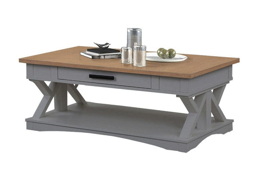 Parker House - Americana Modern - Dove Cocktail Table with 2 End Tables - AME-3PC-01-02-DOV view 2
