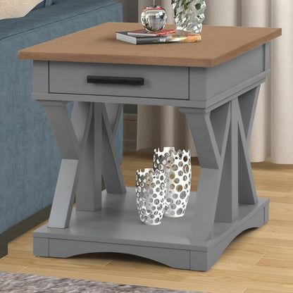 Parker House - Americana Modern - Dove Cocktail Table with 2 End Tables - AME-3PC-01-02-DOV view 5