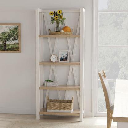 Parker House - Americana Modern Etagere Bookcase in Cotton - AME330-COT view 2